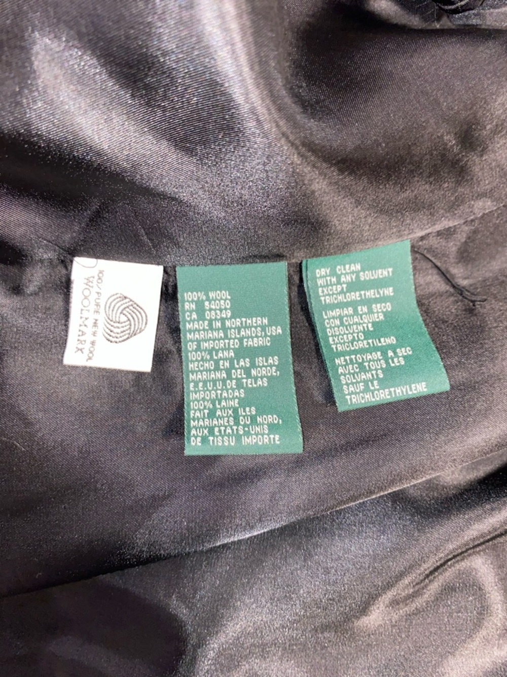 Ralph Lauren Charcoal Gray 100% Wool Single-Button Blazer NWOT - Picture 5 of 5